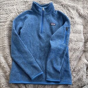Patagonia Azure Quarter-Zip Fleece Kid’s Better Sweater